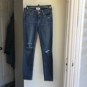 Paige Skinny Ankle Jeans